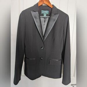 Lauren by Larph Lauren Tuxedo Blazer/Jacket sz 6